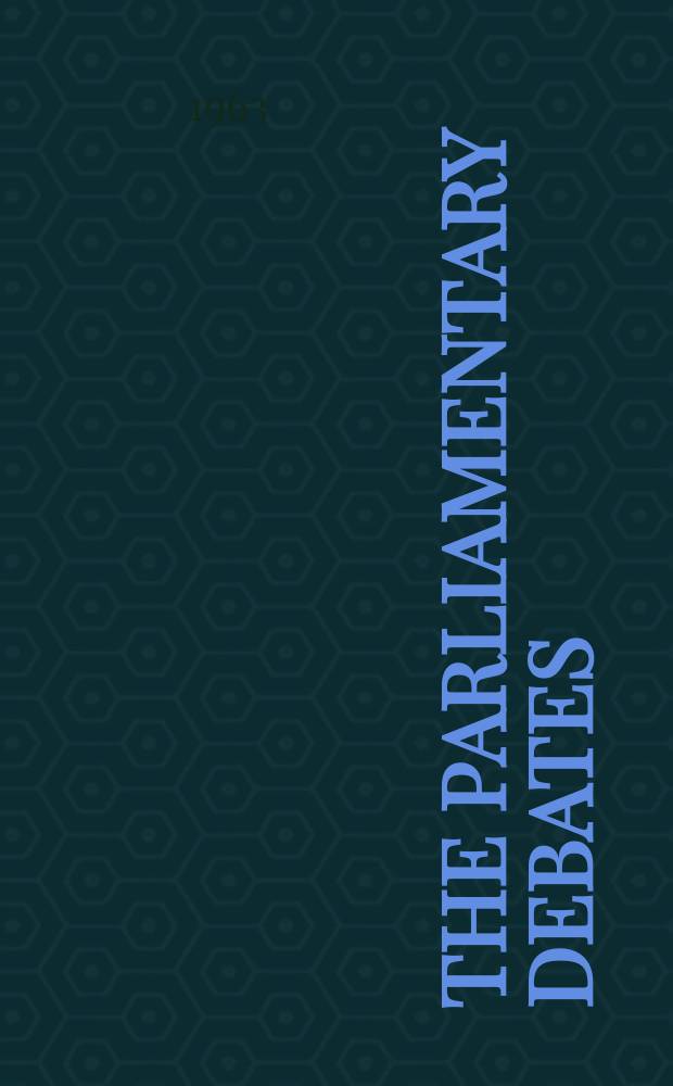 The Parliamentary debates (Hansard) : Official report ... of the ...Parliament of the United Kingdom of Great Britain and Northern Ireland. Vol.682, №158