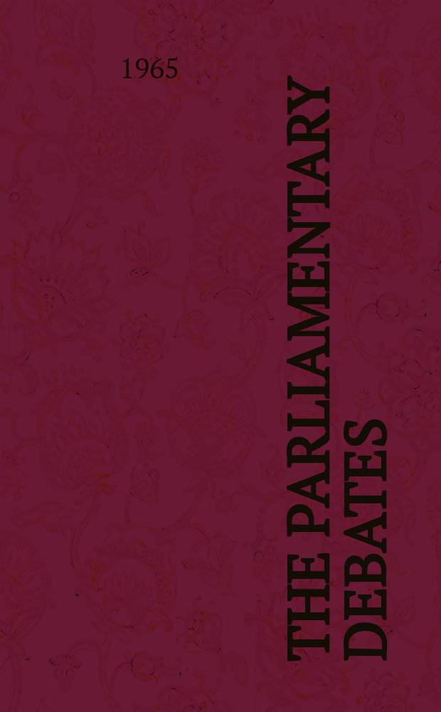 The Parliamentary debates (Hansard) : Official report ... of the ...Parliament of the United Kingdom of Great Britain and Northern Ireland. Vol.702, №16