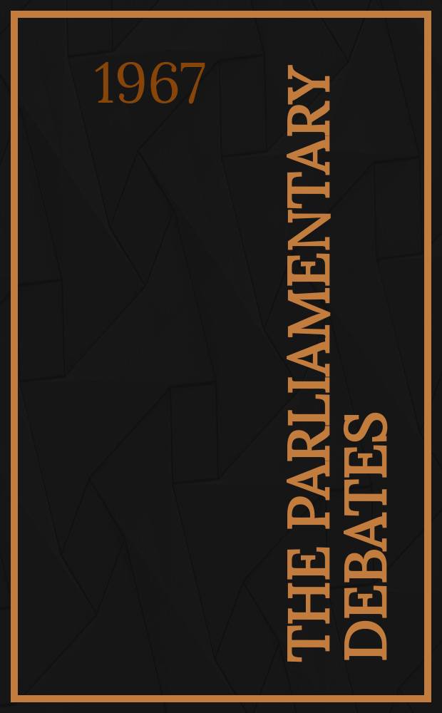 The Parliamentary debates (Hansard) : Official report ... of the ...Parliament of the United Kingdom of Great Britain and Northern Ireland. Vol.744, №177