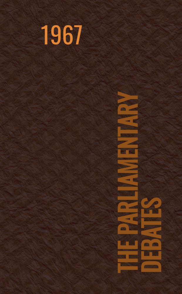 The Parliamentary debates (Hansard) : Official report ... of the ...Parliament of the United Kingdom of Great Britain and Northern Ireland. Vol.745, №180