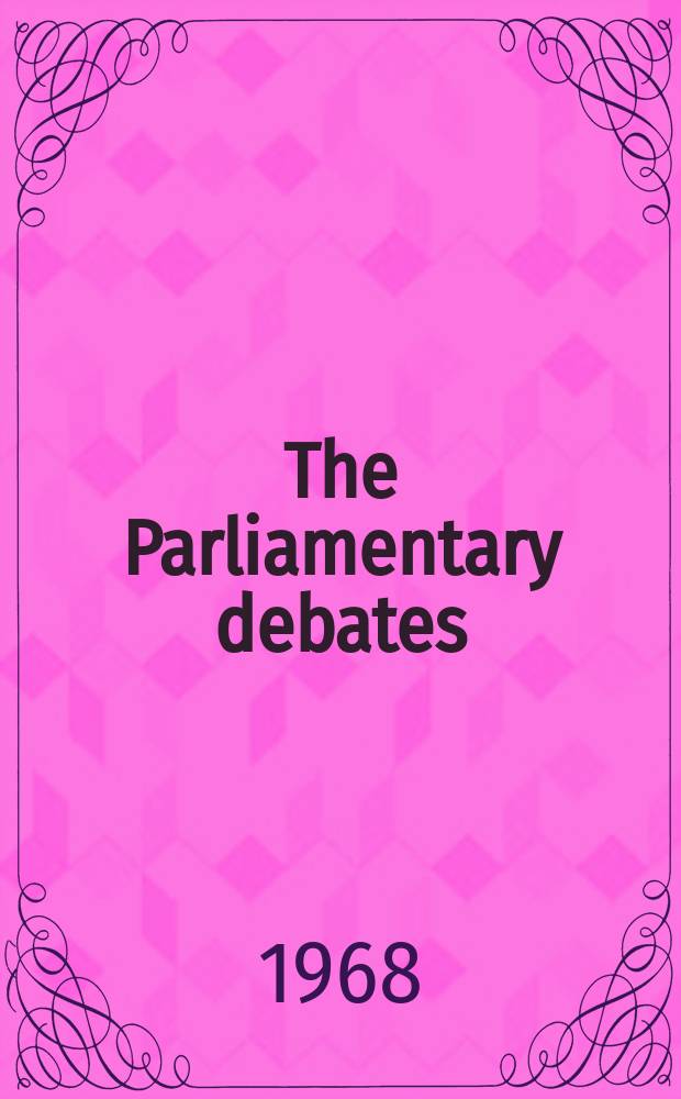 The Parliamentary debates (Hansard) : Official report ... of the ...Parliament of the United Kingdom of Great Britain and Northern Ireland. Vol.765, №127