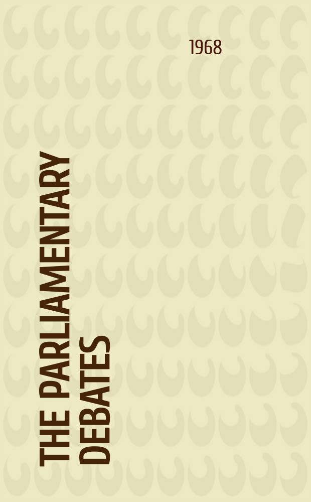 The Parliamentary debates (Hansard) : Official report ... of the ...Parliament of the United Kingdom of Great Britain and Northern Ireland. Vol.774, №25
