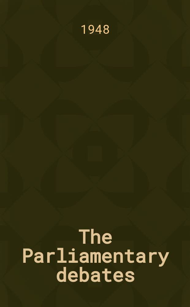 The Parliamentary debates (Hansard) : Official report ... of the ...Parliament of the United Kingdom of Great Britain and Northern Ireland. Vol.451, №125