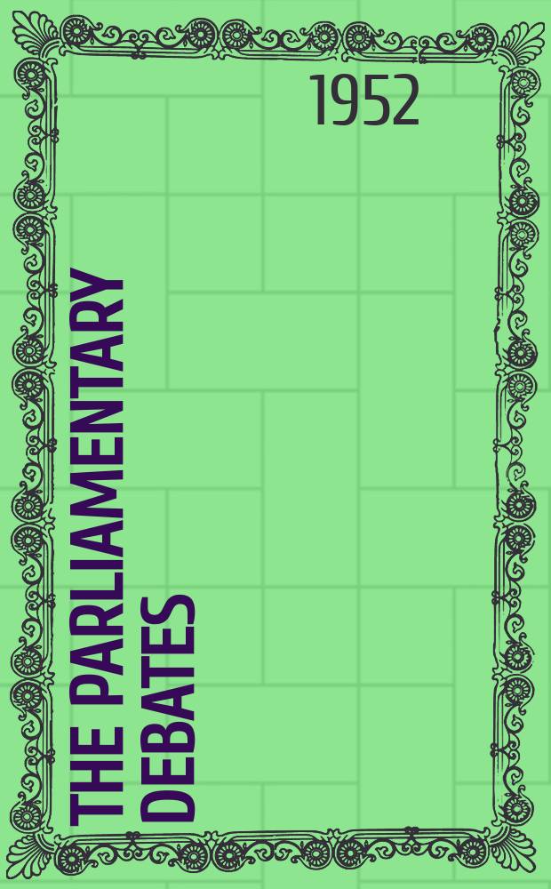 The Parliamentary debates (Hansard) : Official report ... of the ...Parliament of the United Kingdom of Great Britain and Northern Ireland. Vol.503, №120