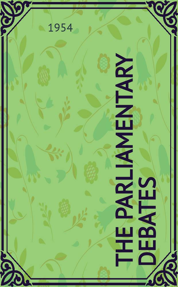 The Parliamentary debates (Hansard) : Official report ... of the ...Parliament of the United Kingdom of Great Britain and Northern Ireland. Vol.523, №47