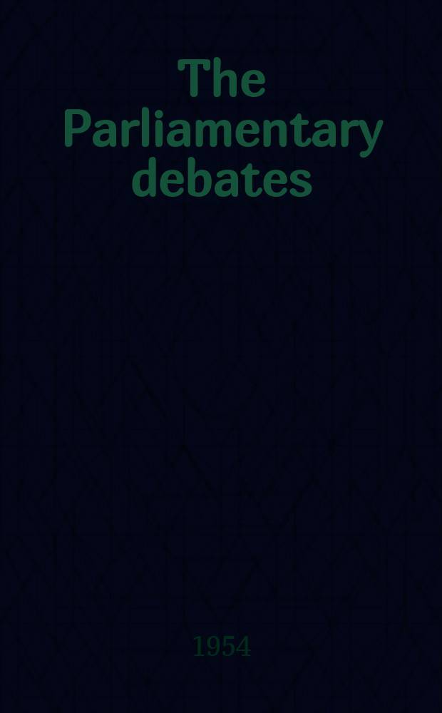 The Parliamentary debates (Hansard) : Official report ... of the ...Parliament of the United Kingdom of Great Britain and Northern Ireland. Vol.529, №131