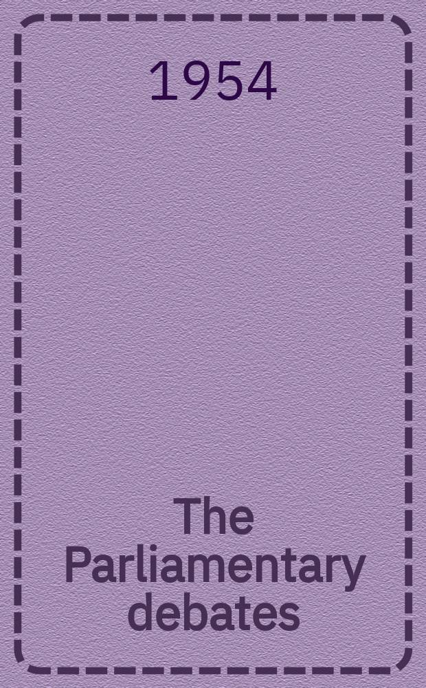 The Parliamentary debates (Hansard) : Official report ... of the ...Parliament of the United Kingdom of Great Britain and Northern Ireland. Vol.526, №93