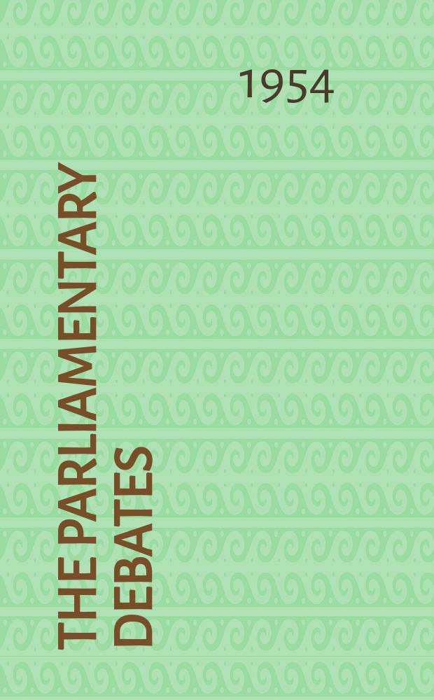 The Parliamentary debates (Hansard) : Official report ... of the ...Parliament of the United Kingdom of Great Britain and Northern Ireland. Vol.526, №96
