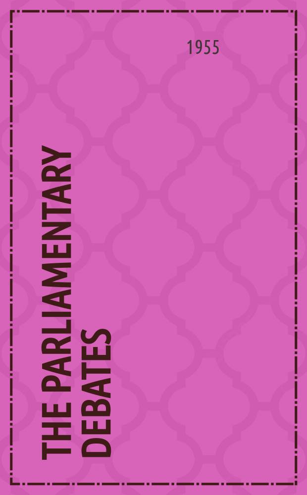The Parliamentary debates (Hansard) : Official report ... of the ...Parliament of the United Kingdom of Great Britain and Northern Ireland. Vol.537, №45