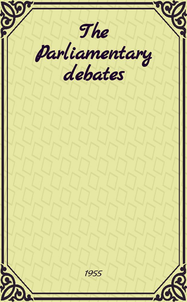 The Parliamentary debates (Hansard) : Official report ... of the ...Parliament of the United Kingdom of Great Britain and Northern Ireland. Vol.543, №15