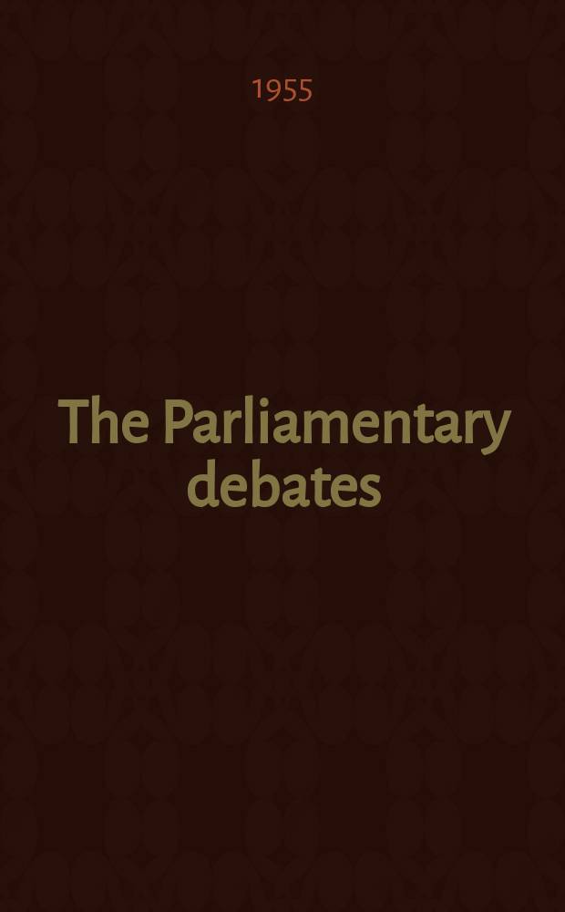 The Parliamentary debates (Hansard) : Official report ... of the ...Parliament of the United Kingdom of Great Britain and Northern Ireland. Vol.545, №42