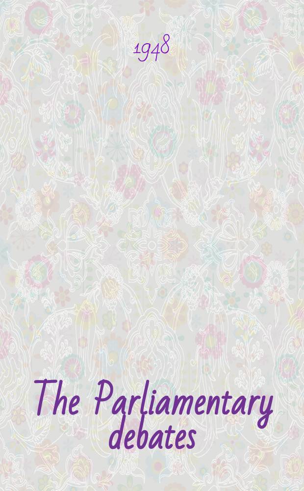 The Parliamentary debates (Hansard) : Official report ... of the ...Parliament of the United Kingdom of Great Britain and Northern Ireland. Vol.451, №129