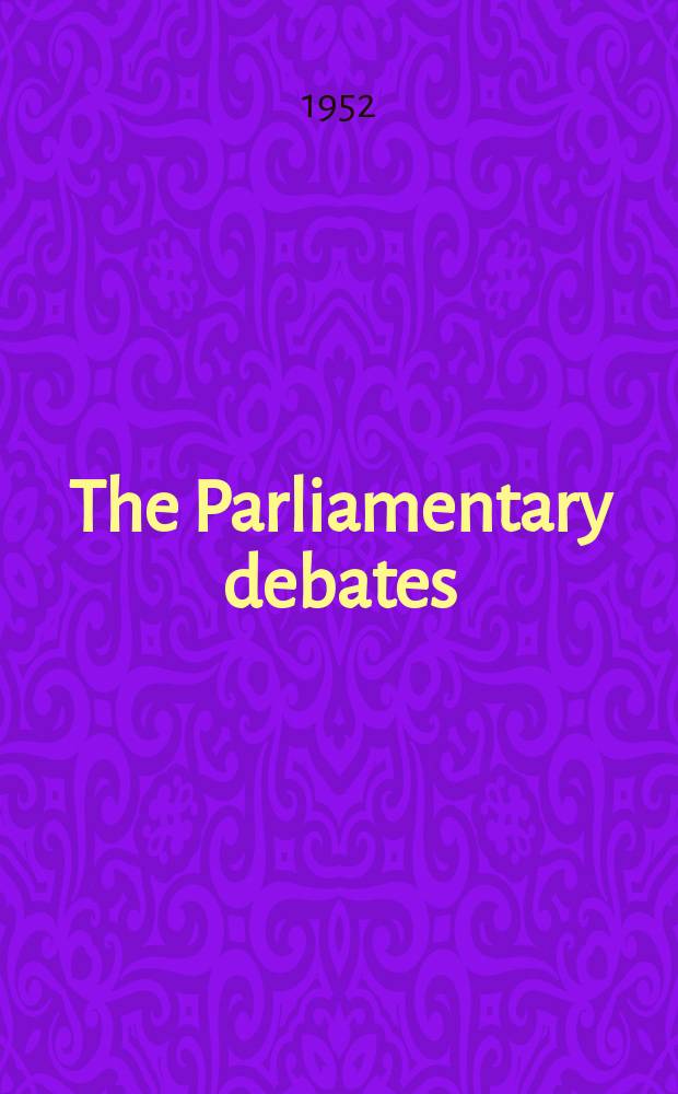 The Parliamentary debates (Hansard) : Official report ... of the ...Parliament of the United Kingdom of Great Britain and Northern Ireland. Vol.497, №55