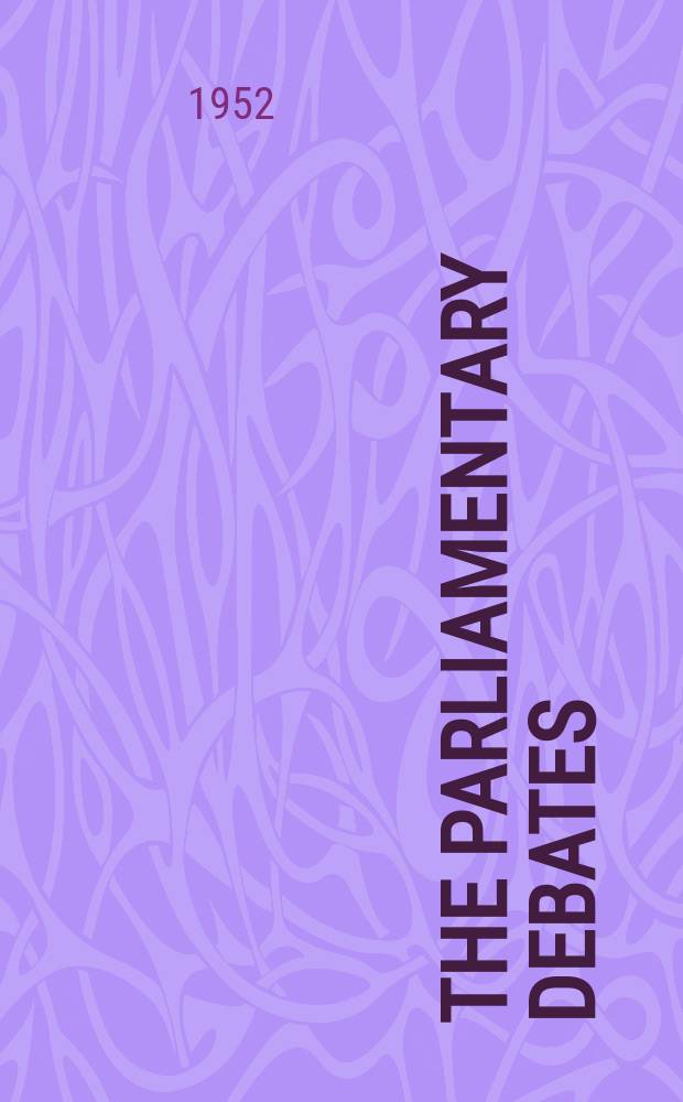 The Parliamentary debates (Hansard) : Official report ... of the ...Parliament of the United Kingdom of Great Britain and Northern Ireland. Vol.508, №23