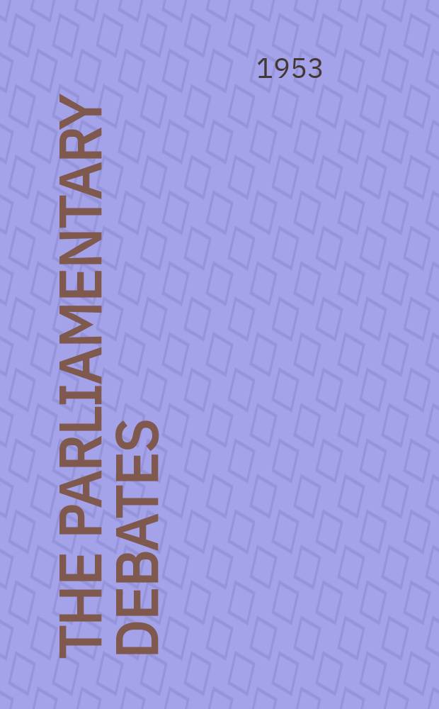 The Parliamentary debates (Hansard) : Official report ... of the ...Parliament of the United Kingdom of Great Britain and Northern Ireland. Vol.510, №47