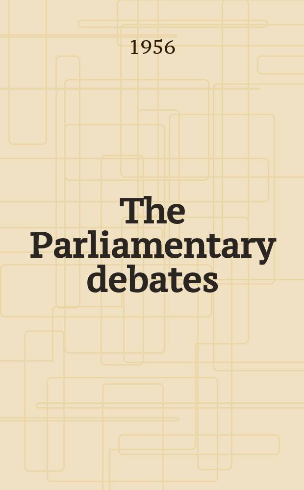 The Parliamentary debates (Hansard) : Official report ... of the ...Parliament of the United Kingdom of Great Britain and Northern Ireland. Vol.550, №124