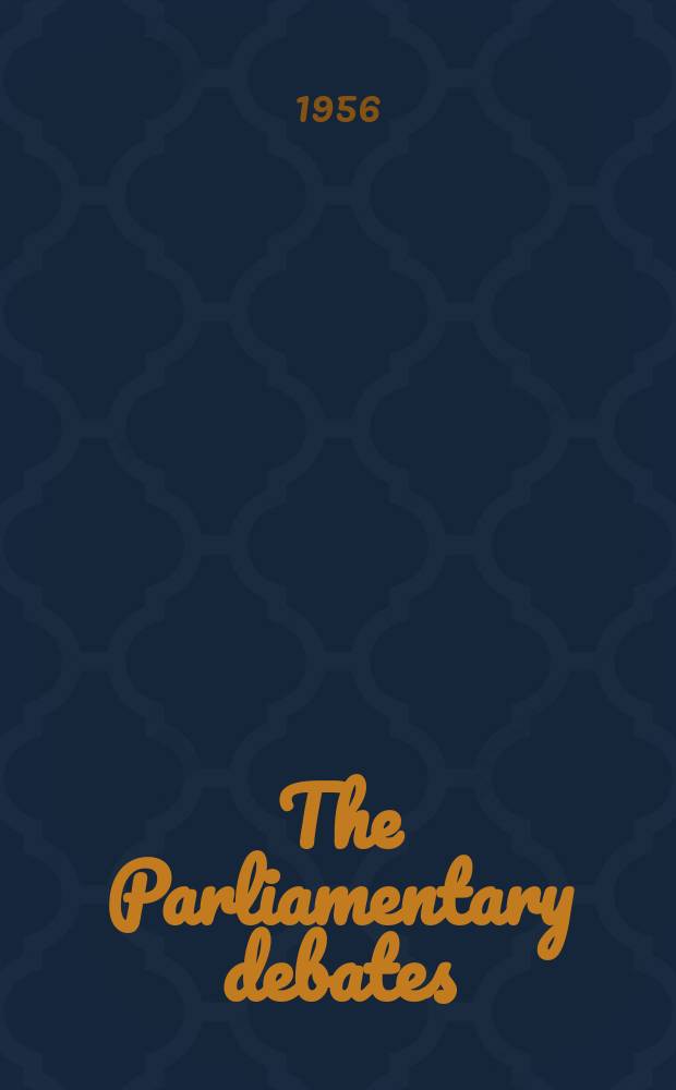 The Parliamentary debates (Hansard) : Official report ... of the ...Parliament of the United Kingdom of Great Britain and Northern Ireland. Vol.561, №23