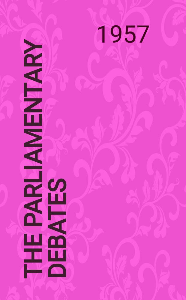 The Parliamentary debates (Hansard) : Official report ... of the ...Parliament of the United Kingdom of Great Britain and Northern Ireland. Vol.564, №45