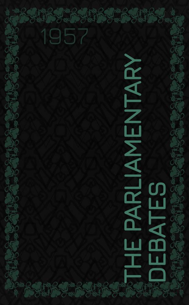 The Parliamentary debates (Hansard) : Official report ... of the ...Parliament of the United Kingdom of Great Britain and Northern Ireland. Vol.577, №6