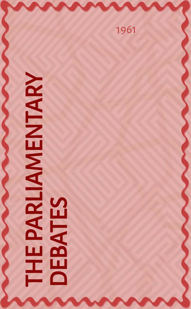 The Parliamentary debates (Hansard) : Official report ... of the ...Parliament of the United Kingdom of Great Britain and Northern Ireland. Vol.645, №155