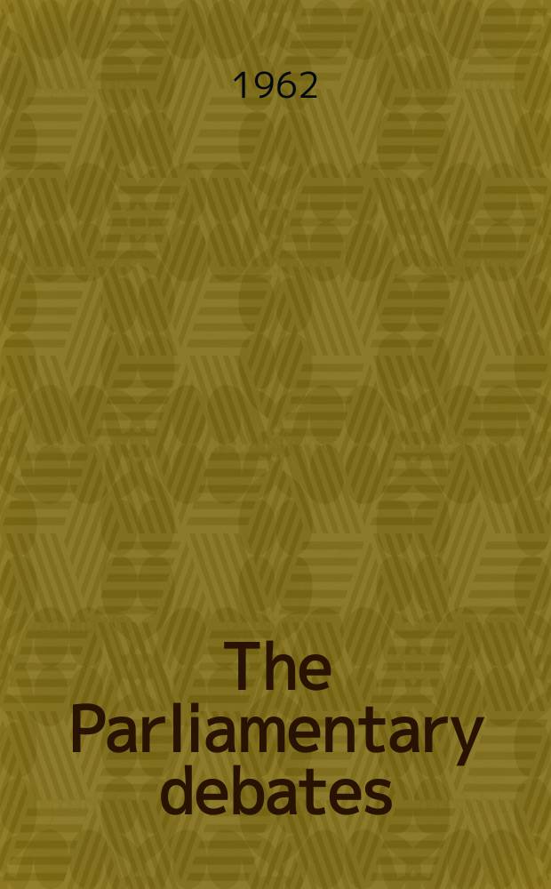 The Parliamentary debates (Hansard) : Official report ... of the ...Parliament of the United Kingdom of Great Britain and Northern Ireland. Vol.653, №55