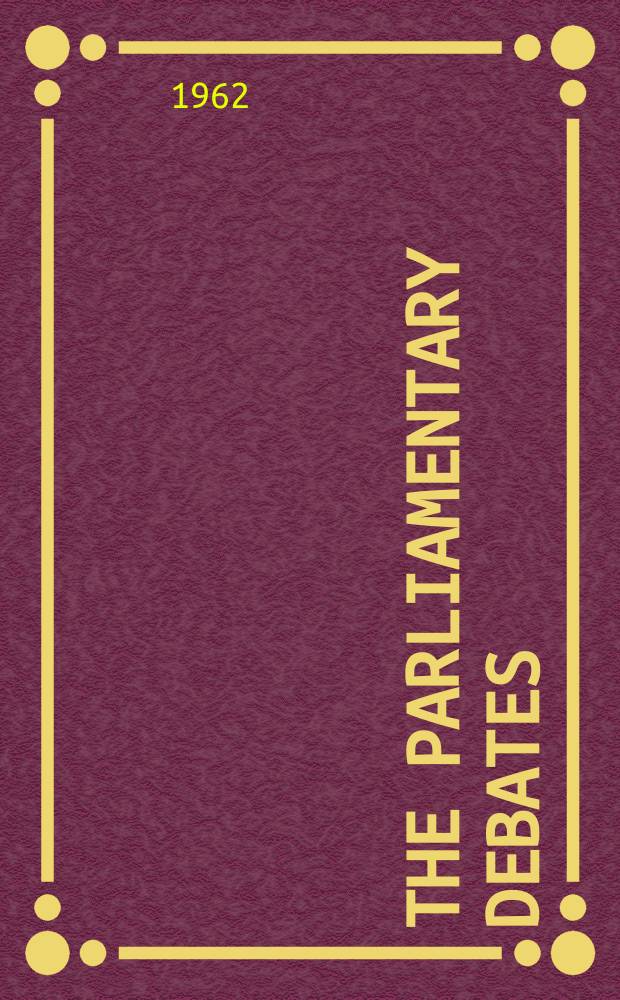 The Parliamentary debates (Hansard) : Official report ... of the ...Parliament of the United Kingdom of Great Britain and Northern Ireland. Vol.654, №66