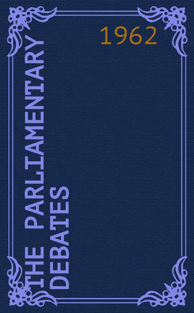 The Parliamentary debates (Hansard) : Official report ... of the ...Parliament of the United Kingdom of Great Britain and Northern Ireland. Vol.658, №100