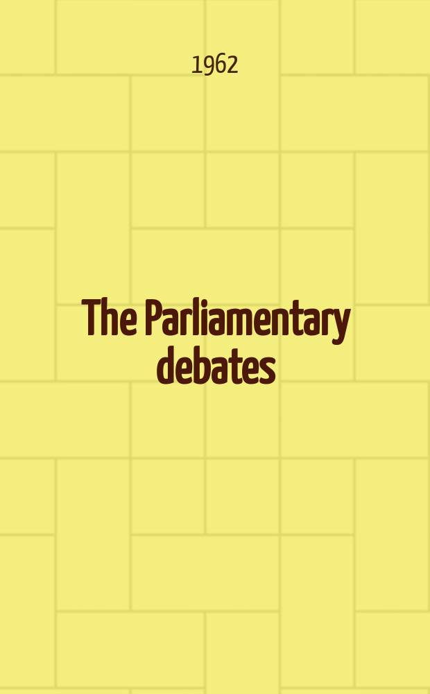 The Parliamentary debates (Hansard) : Official report ... of the ...Parliament of the United Kingdom of Great Britain and Northern Ireland. Vol.660, №117