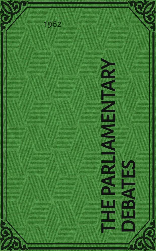 The Parliamentary debates (Hansard) : Official report ... of the ...Parliament of the United Kingdom of Great Britain and Northern Ireland. Vol.660, №119