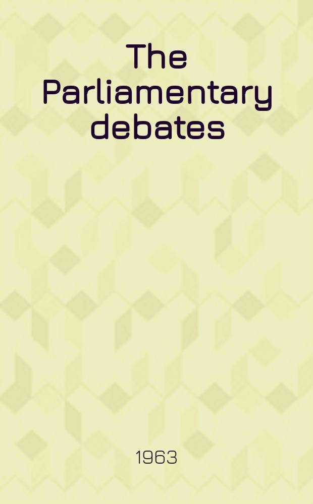The Parliamentary debates (Hansard) : Official report ... of the ...Parliament of the United Kingdom of Great Britain and Northern Ireland. Vol.674, №79