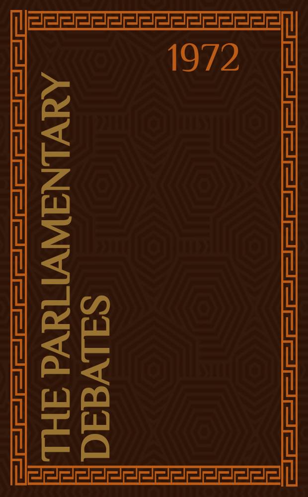 The Parliamentary debates (Hansard) : Official report ... of the ...Parliament of the United Kingdom of Great Britain and Northern Ireland. Vol.840, №150