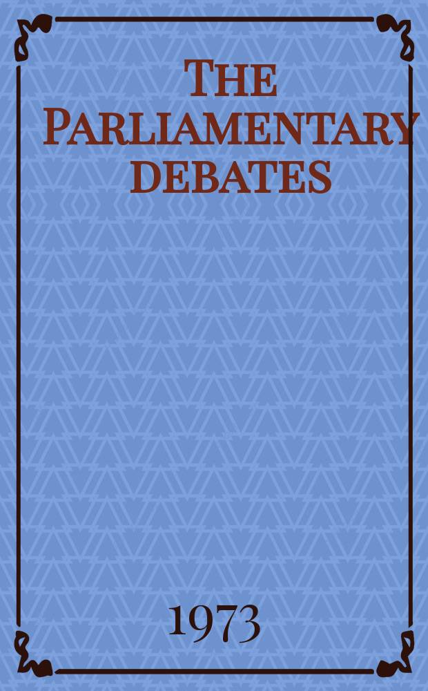 The Parliamentary debates (Hansard) : Official report ... of the ...Parliament of the United Kingdom of Great Britain and Northern Ireland. Vol.857, №123