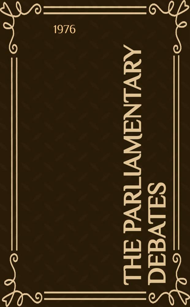 The Parliamentary debates (Hansard) : Official report ... of the ...Parliament of the United Kingdom of Great Britain and Northern Ireland. Vol.906, №55