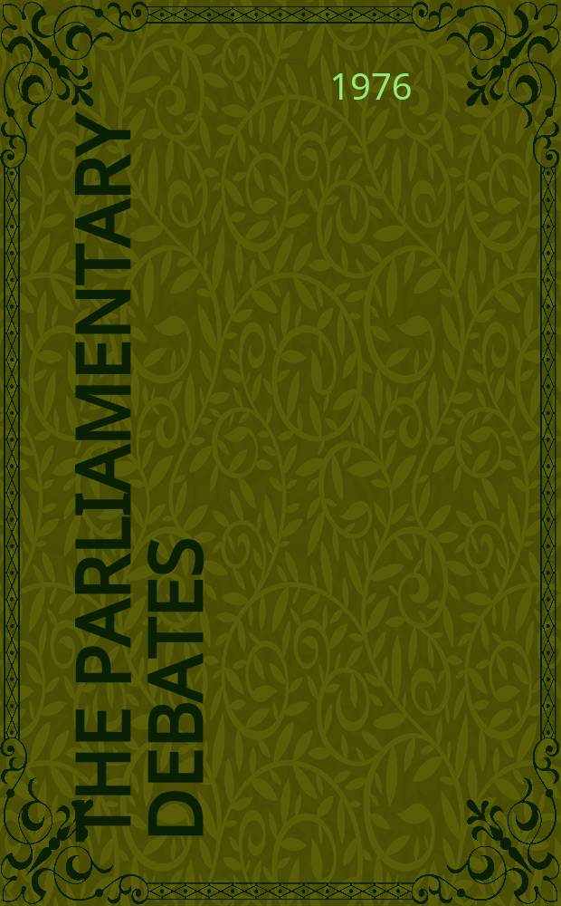 The Parliamentary debates (Hansard) : Official report ... of the ...Parliament of the United Kingdom of Great Britain and Northern Ireland. Vol.922, №17