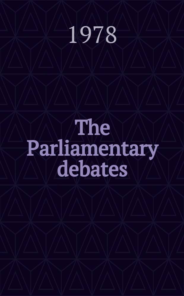 The Parliamentary debates (Hansard) : Official report ... of the ...Parliament of the United Kingdom of Great Britain and Northern Ireland. Vol.943, №56