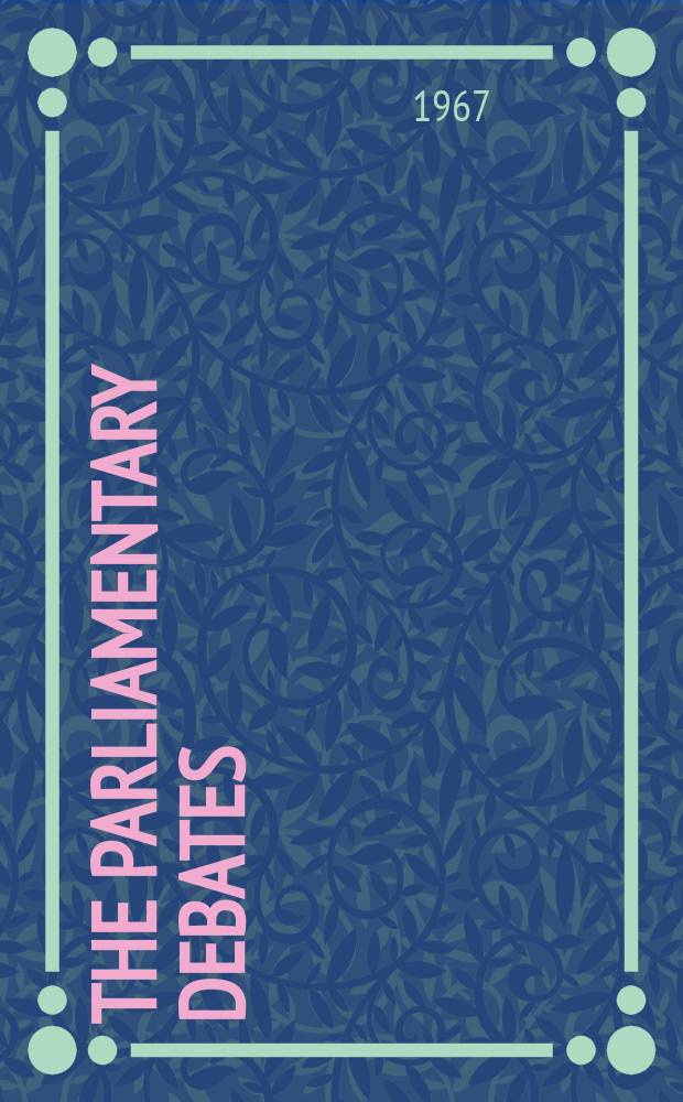The Parliamentary debates (Hansard) : Official report ... of the ...Parliament of the United Kingdom of Great Britain and Northern Ireland. Vol.756, №31