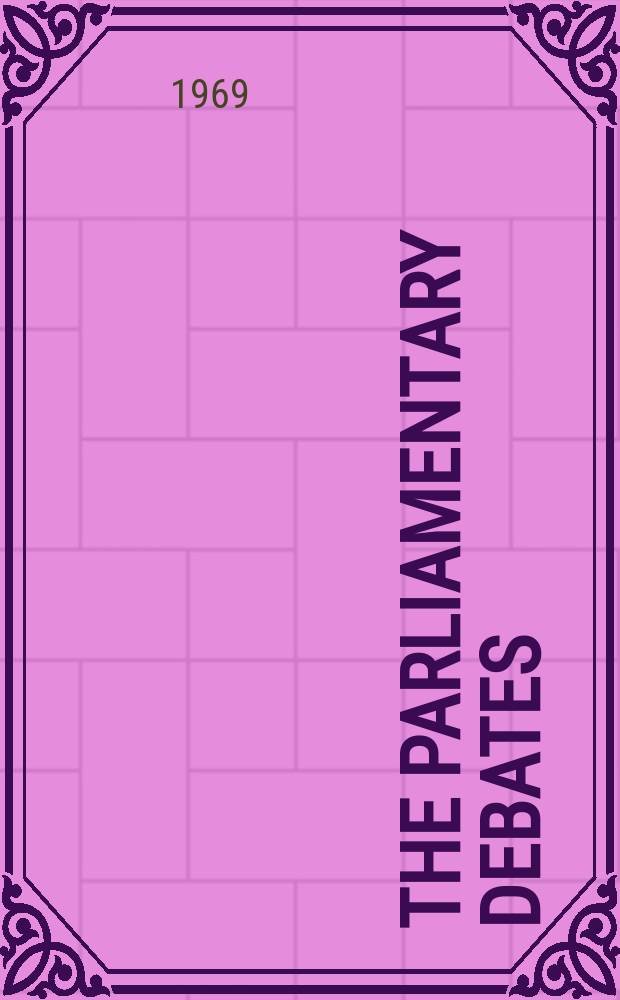 The Parliamentary debates (Hansard) : Official report ... of the ...Parliament of the United Kingdom of Great Britain and Northern Ireland. Vol.779, №75
