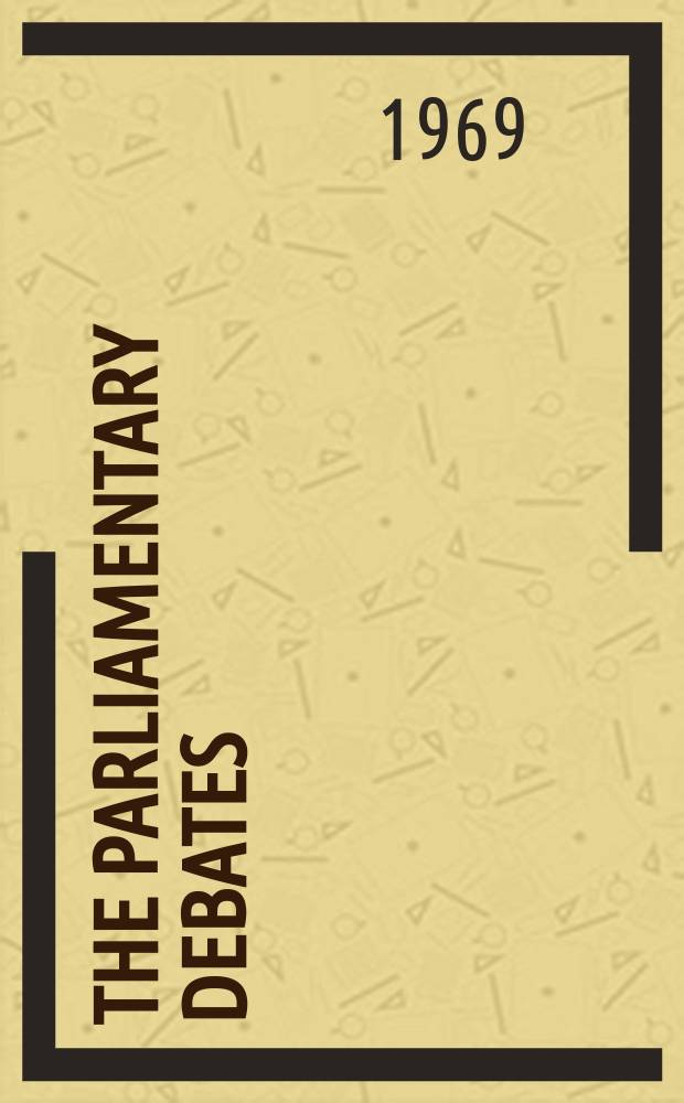 The Parliamentary debates (Hansard) : Official report ... of the ...Parliament of the United Kingdom of Great Britain and Northern Ireland. Vol.787, №151