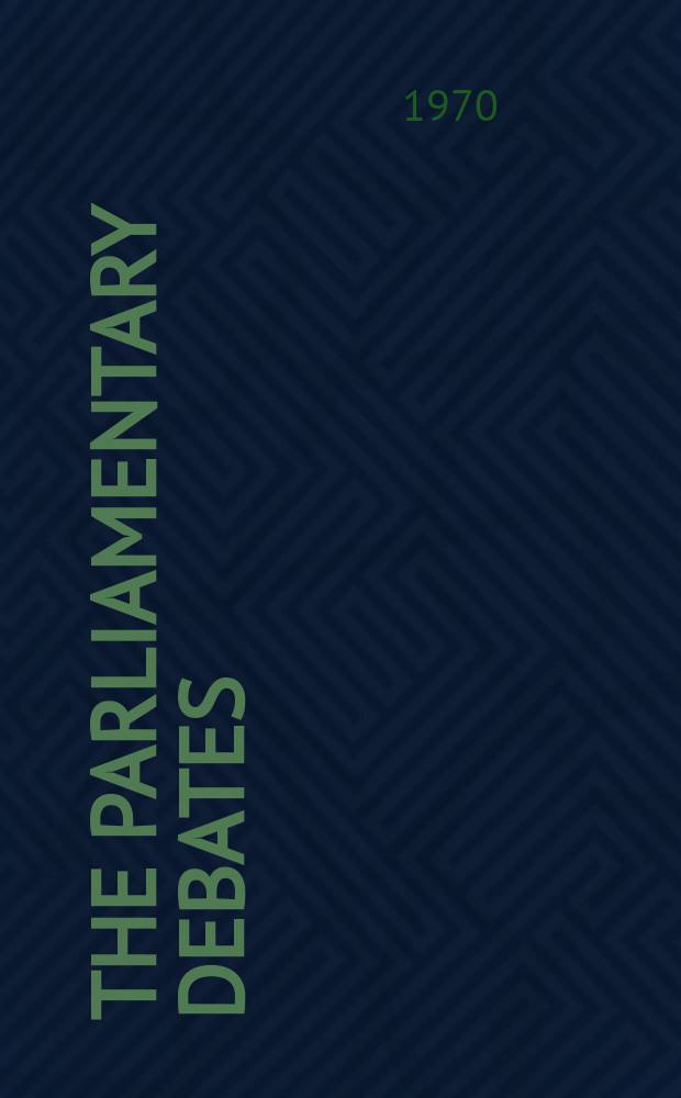 The Parliamentary debates (Hansard) : Official report ... of the ...Parliament of the United Kingdom of Great Britain and Northern Ireland. Vol.794, №44