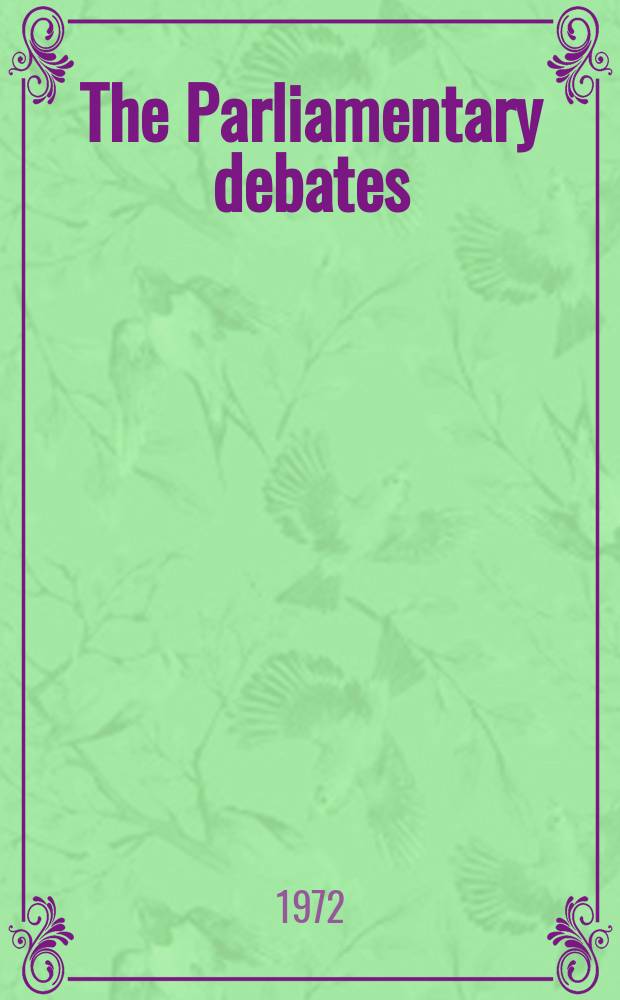 The Parliamentary debates (Hansard) : Official report ... of the ...Parliament of the United Kingdom of Great Britain and Northern Ireland. Vol.836, №114