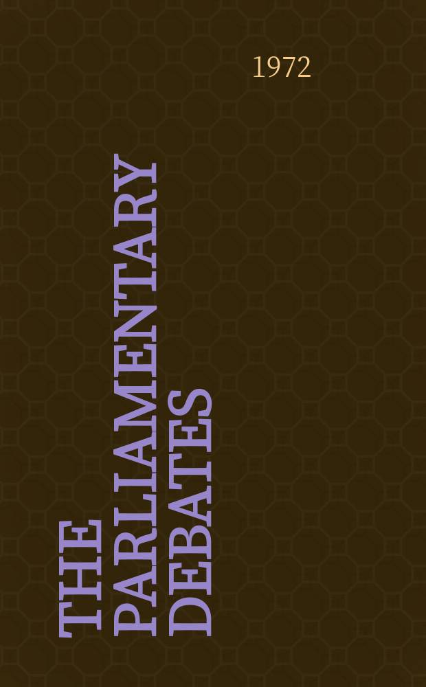 The Parliamentary debates (Hansard) : Official report ... of the ...Parliament of the United Kingdom of Great Britain and Northern Ireland. Vol.839, №141