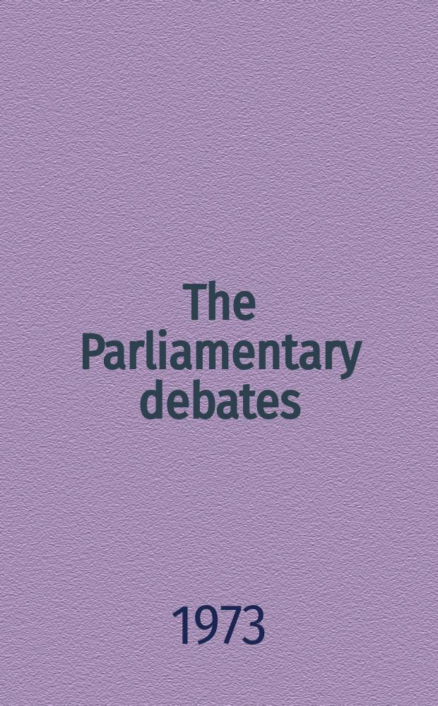 The Parliamentary debates (Hansard) : Official report ... of the ...Parliament of the United Kingdom of Great Britain and Northern Ireland. Vol.853, №82
