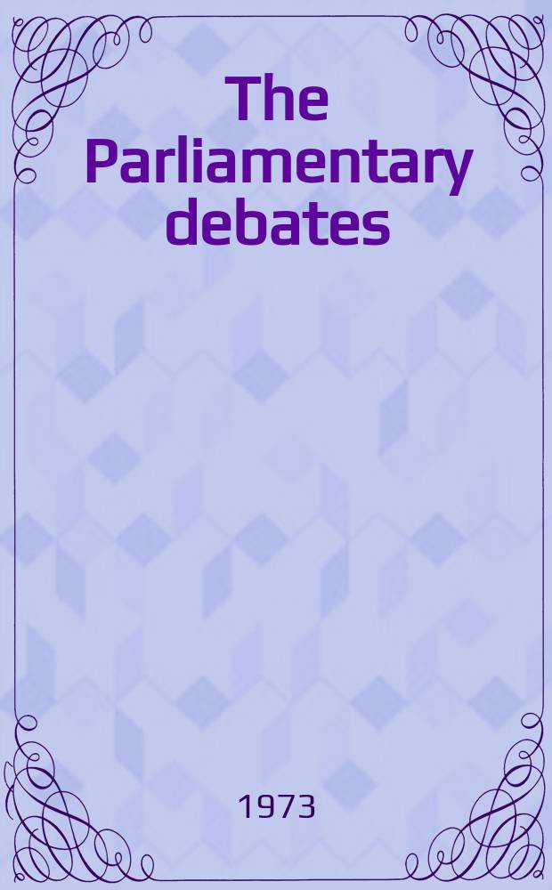 The Parliamentary debates (Hansard) : Official report ... of the ...Parliament of the United Kingdom of Great Britain and Northern Ireland. Vol.861, №159