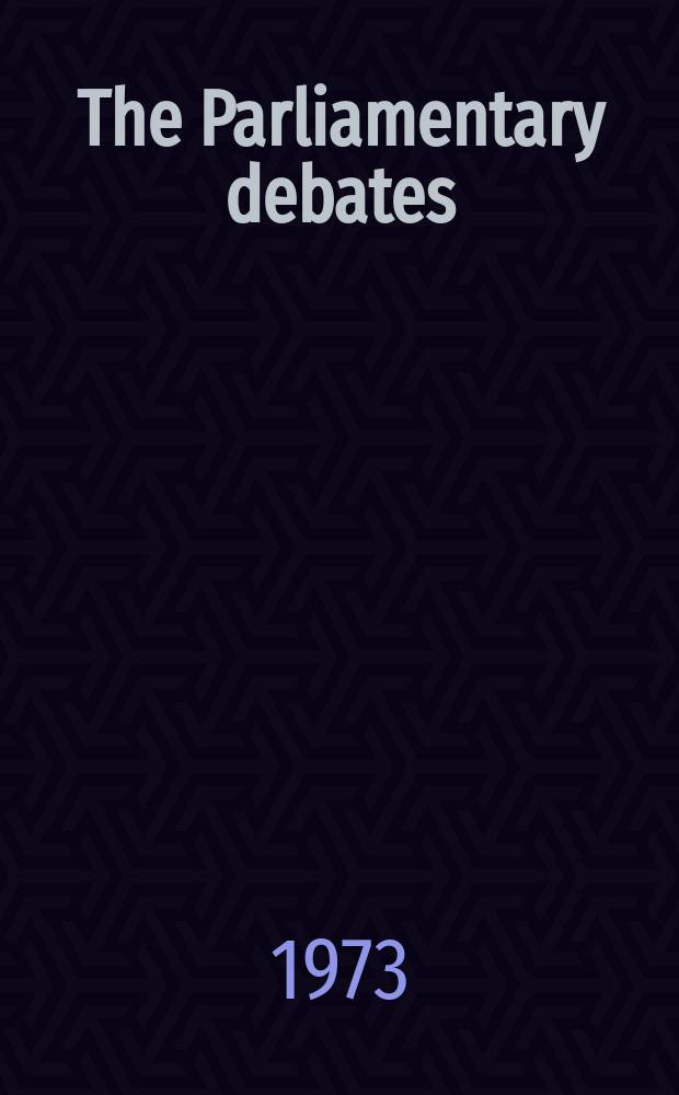 The Parliamentary debates (Hansard) : Official report ... of the ...Parliament of the United Kingdom of Great Britain and Northern Ireland. Vol.861, №163