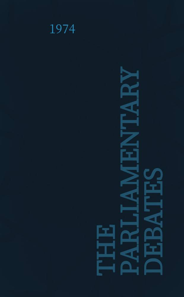 The Parliamentary debates (Hansard) : Official report ... of the ...Parliament of the United Kingdom of Great Britain and Northern Ireland. Vol.867, №44