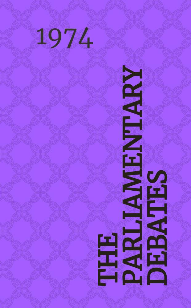 The Parliamentary debates (Hansard) : Official report ... of the ...Parliament of the United Kingdom of Great Britain and Northern Ireland. Vol.871, №21