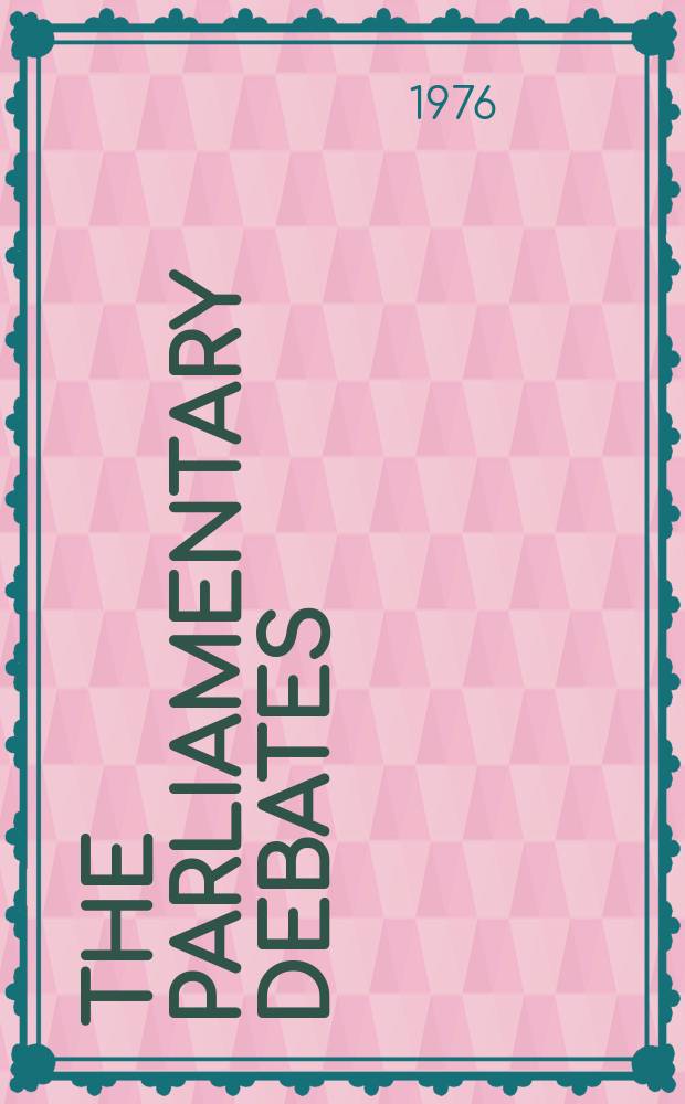 The Parliamentary debates (Hansard) : Official report ... of the ...Parliament of the United Kingdom of Great Britain and Northern Ireland. Vol.915, №149