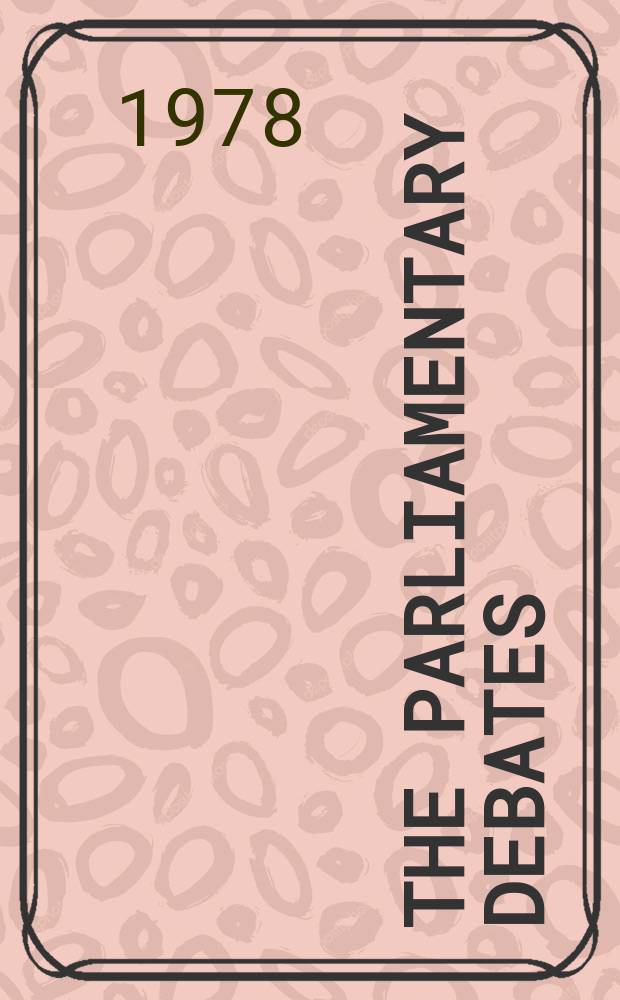 The Parliamentary debates (Hansard) : Official report ... of the ...Parliament of the United Kingdom of Great Britain and Northern Ireland. Vol.944, №63