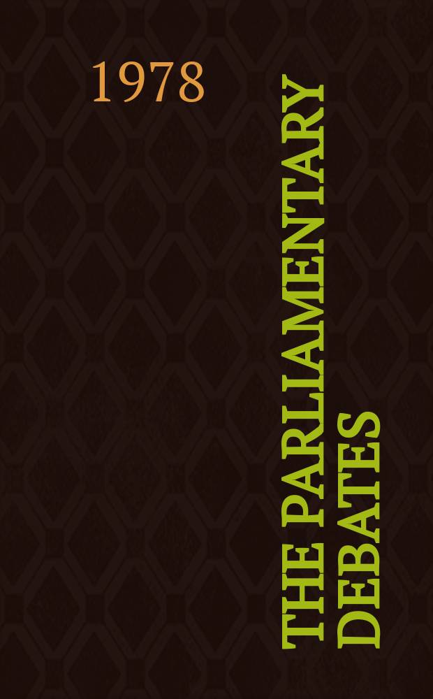The Parliamentary debates (Hansard) : Official report ... of the ...Parliament of the United Kingdom of Great Britain and Northern Ireland. Vol.948, №97