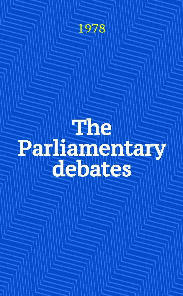 The Parliamentary debates (Hansard) : Official report ... of the ...Parliament of the United Kingdom of Great Britain and Northern Ireland. Vol.949, №114